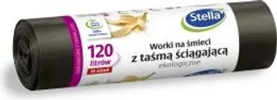 Zdjęcie produktu dla Worki Na Śmieci Stella Eko 120L 10 Sztuk Z Tasiemką