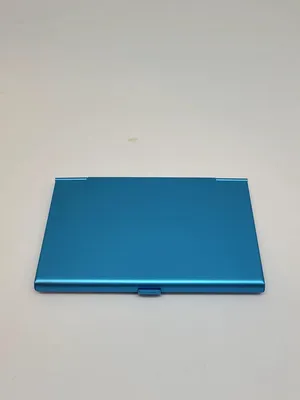 Immagine prodotto di Jumada's – Robusto e resistente porta carte in alluminio per carte di credito, biglietti da visita e altro ancora – blu