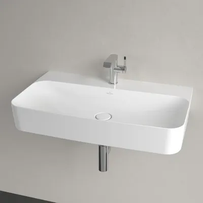 Immagine prodotto di Villeroy & Boch Finion lavabo, sans trop-plein, 1 trou pour robinet, 800x470mm, 416881R1, 416881R1