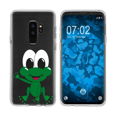 Produktbild von PhoneNatic Case kompatibel mit Samsung Galaxy S9 Plus Silikon-Hülle Cutiemals M2