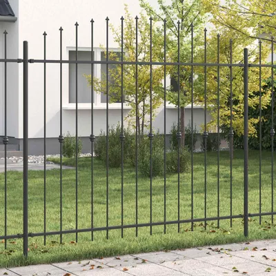 Immagine prodotto di Maison Exclusive - Recinzione a pannelli ASTEN, 200 x 200 cm, acciaio verniciato a polvere, colore nero