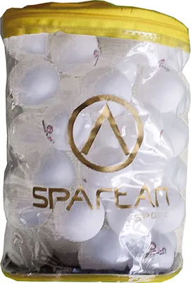 Produktbild von SPARTAN Tischtennis Ping Pong Trainingsbälle Weiß 60 Stk.