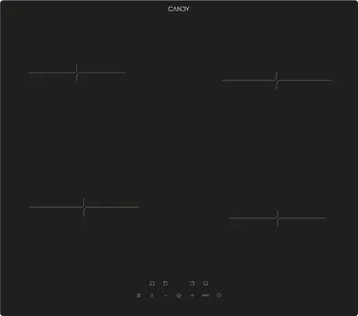 Immagine prodotto di Candy CI642CA Nero Piano di cottura a induzione da incasso 59 cm Zona 4 zona/e