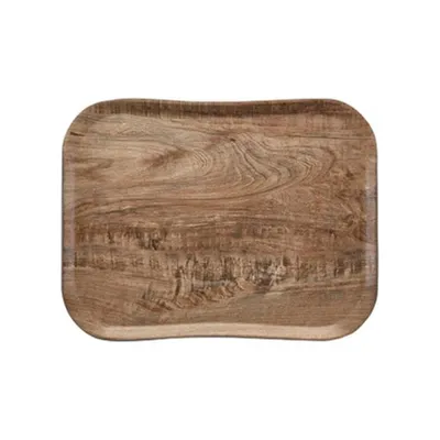 Produktbild von Cambro Versa Tablett Holzoptik | Olivenholz hell | 36 x 46 cm | 4 Tabletts