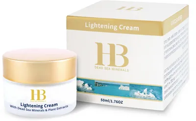 Produktbild von Health&Beauty Aufhellende Creme gegen Pigmentflecken mit Vitaminen A+C+E & Totes Meer Mineralien – für Gesicht & Körper – 50ml