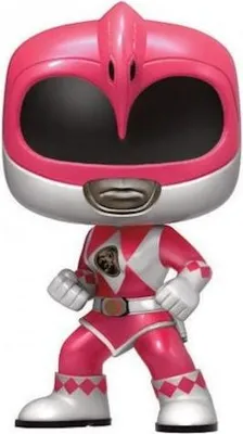 Immagine prodotto di Funko - Figurina Power Rangers - Pink Ranger Metallic Exclu Pop 10 cm