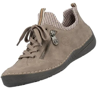 Image de Rieker Damen Slipper 52573-64 Beige
