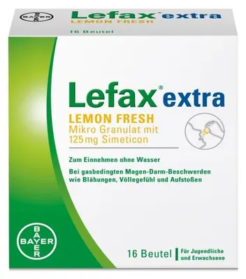 Immagine prodotto di Lefax extra Microgranuli freschi di limone 16 st