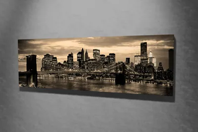 Produktbild von Wallity, PC011- MJS1280, Bunt, Leinwandbilder, 30 x 80 cm, 100% Leinwand