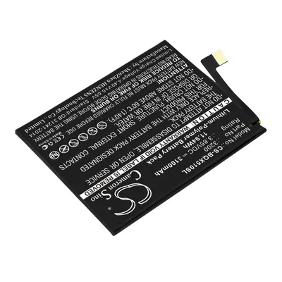 Produktbild von TECHTEK Akku Kompatibel mit [BQ] Aquaris X5 Plus Ersetzt 3200