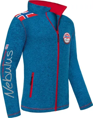 Zdjęcie produktu dla Kurtka polarowa Nebulus NORKY men, ciepła kurtka polarowa, z długim zamkiem błyskawicznym, P5135 - men, malibu mottled, S