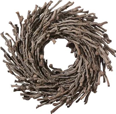 Produktbild von Dehner Deko-Kranz Helios, Ø 40 cm, Naturmaterial, braun