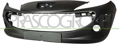 Produktbild von PRASCO Stoßstange Stoßfänger passend für PEUGEOT 207 (WA, WC) Grundiert PG3201011