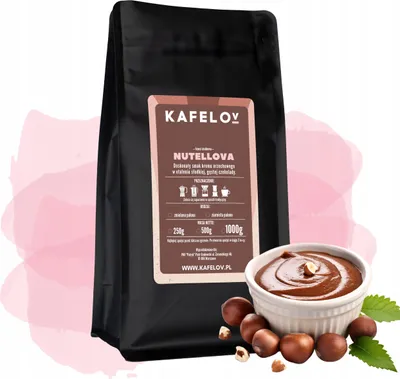 Produktbild von KAFELOV | Aromakaffee NUTELLOVA - 250g - 100% Arabica - frisch geröstet - perfekter Genuss