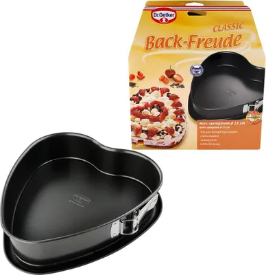 Image de Moule à charnière en forme de cœur Dr.Oetker Back-Freude