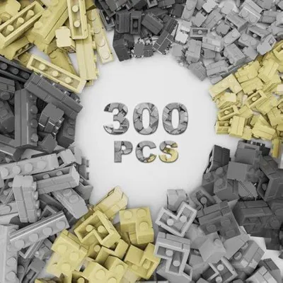 Obrázok produktu pre Stavebnicová sada – Kreatívna hra – Sada 100 ks – Ekologická