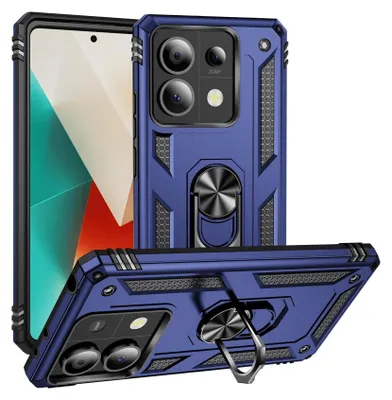Immagine prodotto di Custodia per telefono cellulare Armor Shield per Xiaomi Redmi Note 13 Pro 5G Cover Custodia per telefono cellulare ultra ibrida, blu