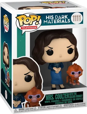 Produktbild von His Dark Materials - Mrs. Coulter with Ozymandias 1111 - Funko Pop! - Vinyl Figur