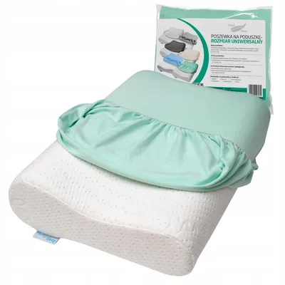 Obrázok produktu pre Obliečka na ortopedický vankúš, univerzálna veľkosť, zelená, od Medi Sleep