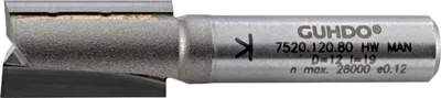 Produktbild von Guhdo HW-Nutfräser 110/8 D18 l19 L51 S8 Z2