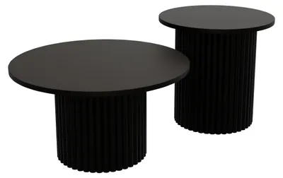 Produktbild von Couchtisch LOMELO 2in1 Schwarz/Schwarz