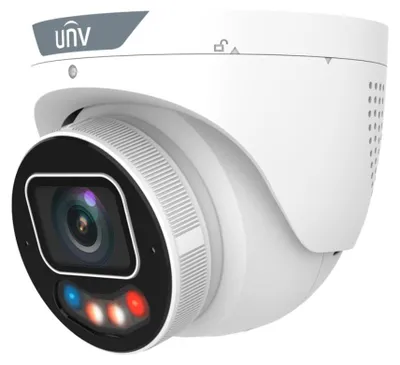 Zdjęcie produktu dla Kamera IP Uniview Prime Turret PoE 8 MP, obiektyw 2,8 mm, stopień ochrony IP67 – UV-IPC3638SE-ADF28KMC-WP-I1