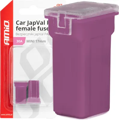 Immagine prodotto di Fusibili auto JAPVAL PAL femmina 30A set di 2 AMIO-03444