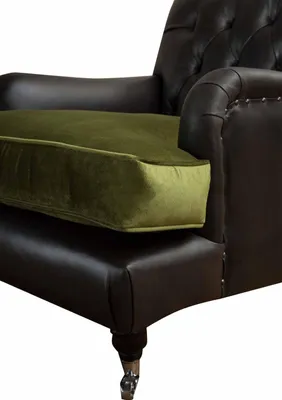 Obrázek produktu pro Chesterfield Sessel Design Polster Pohovka Gauč Chesterfield Leder Neu