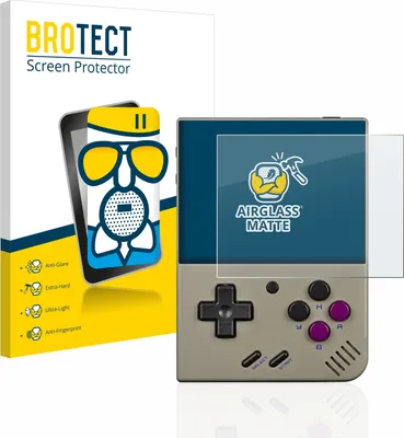 Produktbild von BROTECT Entspiegelungs Schutzglas für Miyoo Mini Plus Schutzfolie Panzer Folie Glas Display Schutz matt