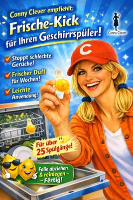 Produktbild von Duftspender, Duft für Spülmaschine, Geschirrspüler, Geschirrspülmaschine 12 St. von Conny Clever®