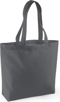 Immagine prodotto di Westford Mill W180 | Shopper in Cotonelogico 32 x 35 x 12 cm - Colore: Grafite - Taglia: Unica