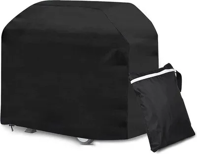 Produktbild von Unyqoos® Grillabdeckung 145 x 61 x 117 cm – Oxford-Abdeckhaube, wasserfest, winddicht & UV-beständig für rechteckige Gasgrills, reißfest