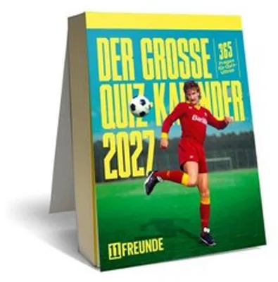 Image de Le grand calendrier de quiz 11FREUNDE pour 2027