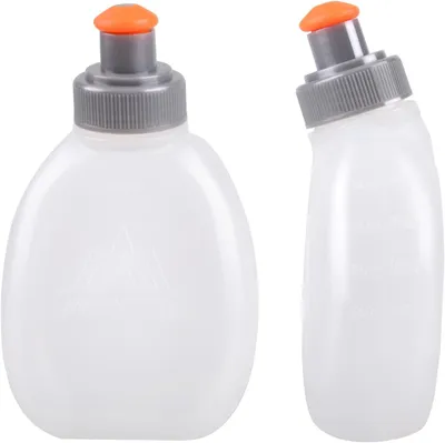 Produktbild von Trinkflasche für Läufer, Sport-Wasserflasche für Rucksack, Gürtel, Marathon (170 ml - 2 Stück)
