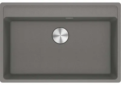 Produktbild von Franke Maris Flächenbündige Spüle Fragranitbecken MRG 210-72 A Steingrau Druckknopf Edelstahl ab 80 cm 135.0682.966 - inkl.
