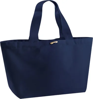 Produktbild von Westford Mill W855 | EarthAware Organic Marina Tote XL 40 x 39 x 19 cm - Farbe: French Navy - Größe: One Size