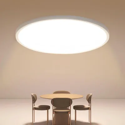 Produktbild von Osairous LED Deckenleuchte Ø40cm, 36W Flach Rund Deckenlampe, IP44 Wasserdicht,