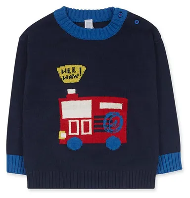 Immagine prodotto di Maglione Tuc Tuc per bambini, colore blu, taglia 1 anno