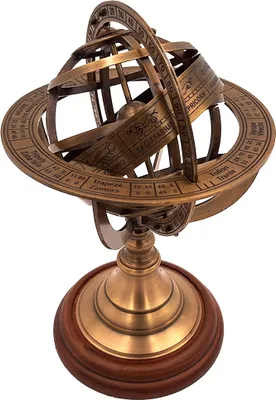Produktbild von Astrolabium aus Messing - Höhe 21 cm - AMG140
