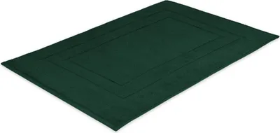 Produktbild von Handtuch 500g/m² Badvorleger 50 x 80 cm dunkelgrün Hohe Qualität Neu/OVP