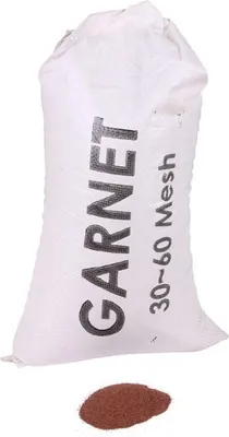 Obrázok produktu pre Červený granát - garnet piesok na pieskovanie 30/60, 25kg