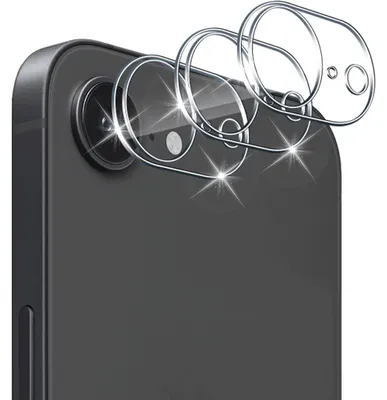 Produktbild von 3X Panzerglas für iPhone 17e Kamera Schutzglas Panzerfolie Echt Glas Linse Full 9H