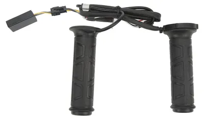 Image de Poignées chauffantes pour moto 12 V CC, 15–35 W, chauffage électrique, température réglable, pour guidon de 22 mm (motos et quads)