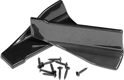 Productafbeelding van Spoilerlip voor bumpers, streepvormige spoilers, zijskirts met carbonlook voor voertuigen