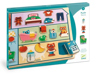 Immagine prodotto di Puzzle in legno Acasa, Djeco