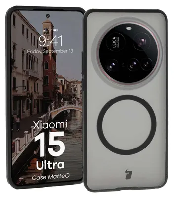 A smartphone case is shown next to a smartphone.