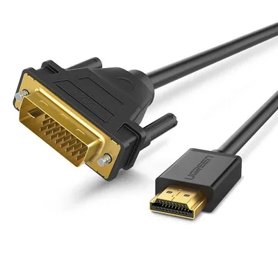 Produktbild von Ugreen 30116, 1 m, DVI, HDMI, Männlich, Männlich, Gerade