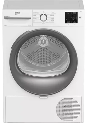 Image de Sèche-linge pompe à chaleur 60cm 8kg - Beko - DT3H18302W -