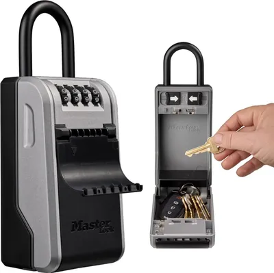 Image de Master Lock Schlüsselkasten mit Wandmontage 5481EURD