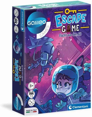 Produktbild von Clementoni 59229 Galileo Escape Game - Flucht aus dem All